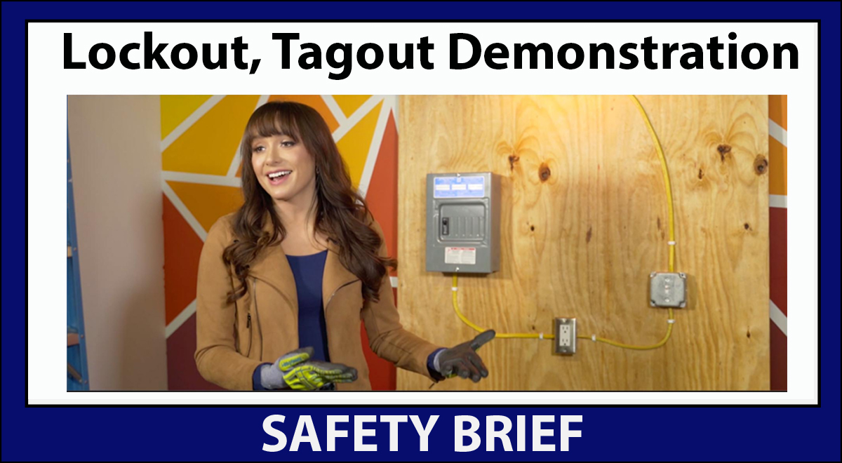 Lock Out Demonstration Project Yaskawa Environmental, Health, and Safety Resources
